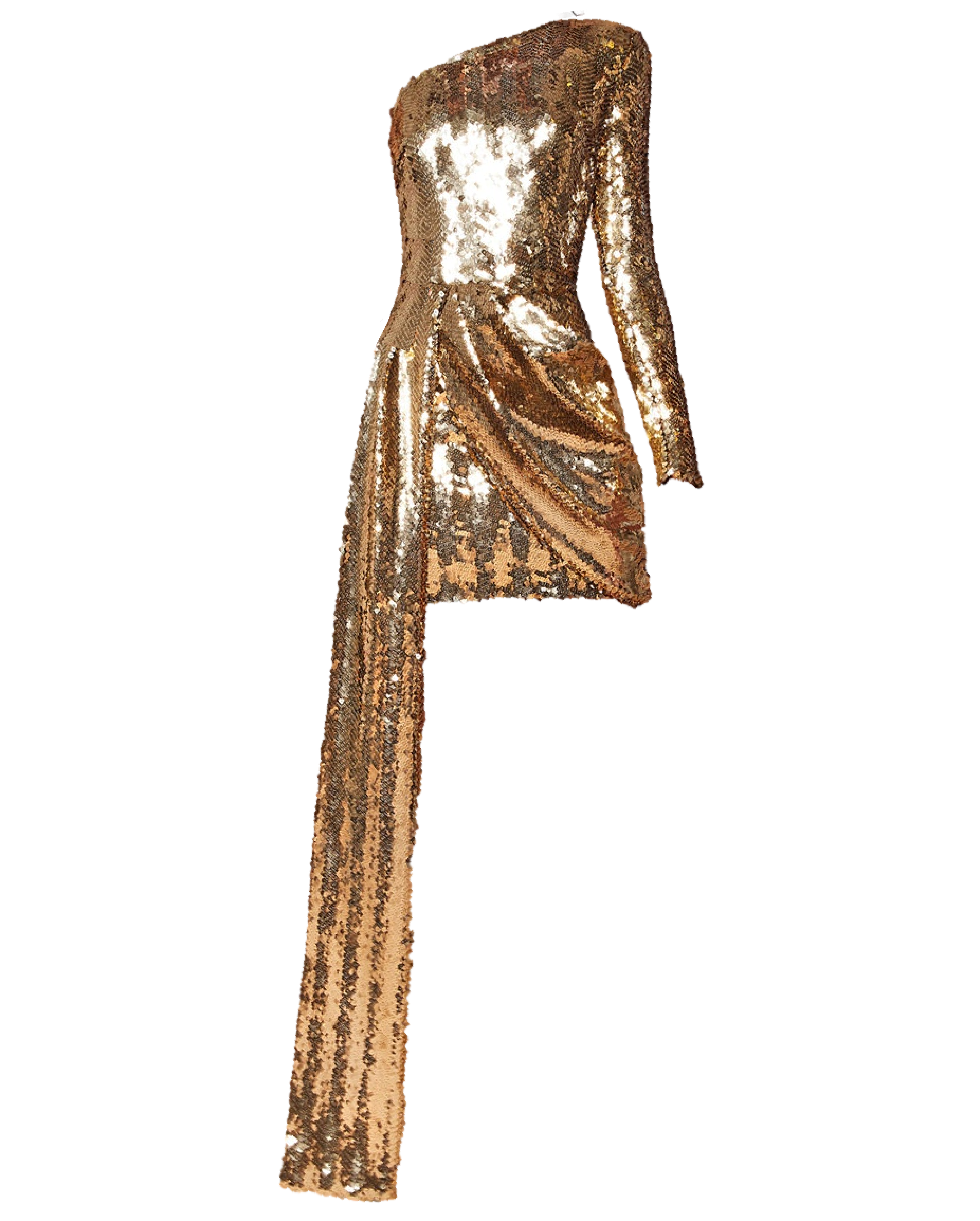 Celina Mini Dress - Gold